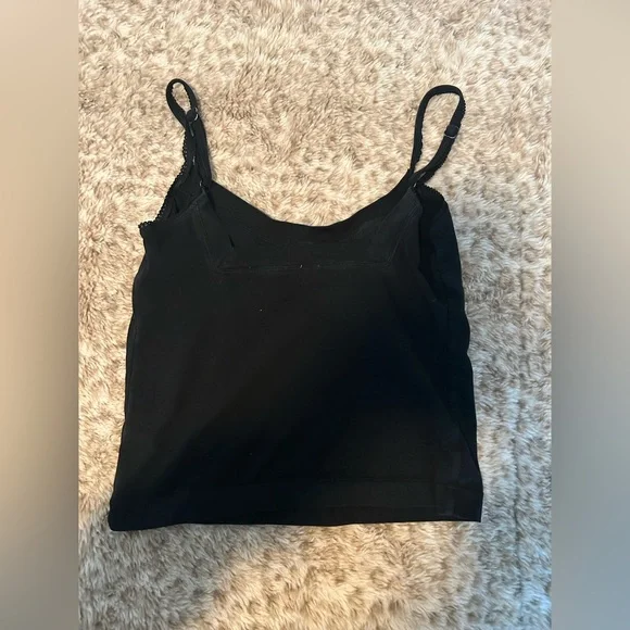 Free People Black Lace Tank Top - Picture 3 of 3